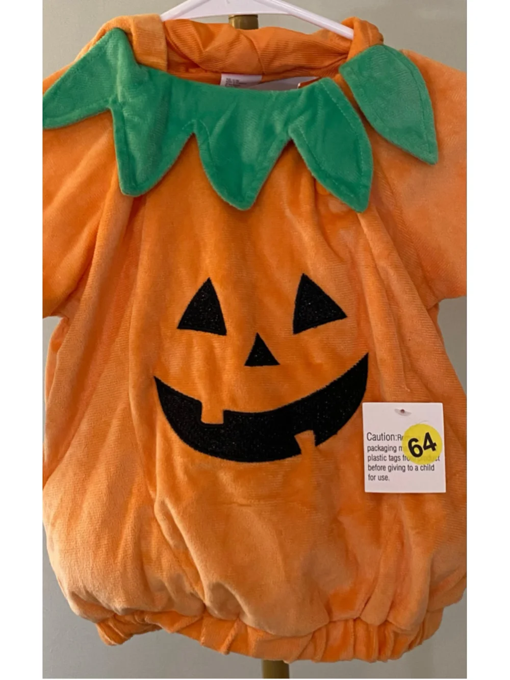 Baby Hyde & EEK! Boutique Pumpkin Halloween Age 12-18 Months NWT